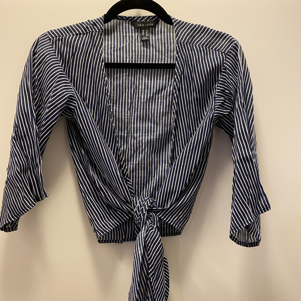 Wrap crop top